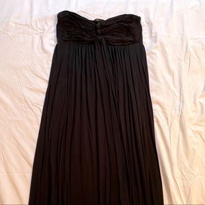 Black Maxi Tube Top BCBG Maxazria Dress